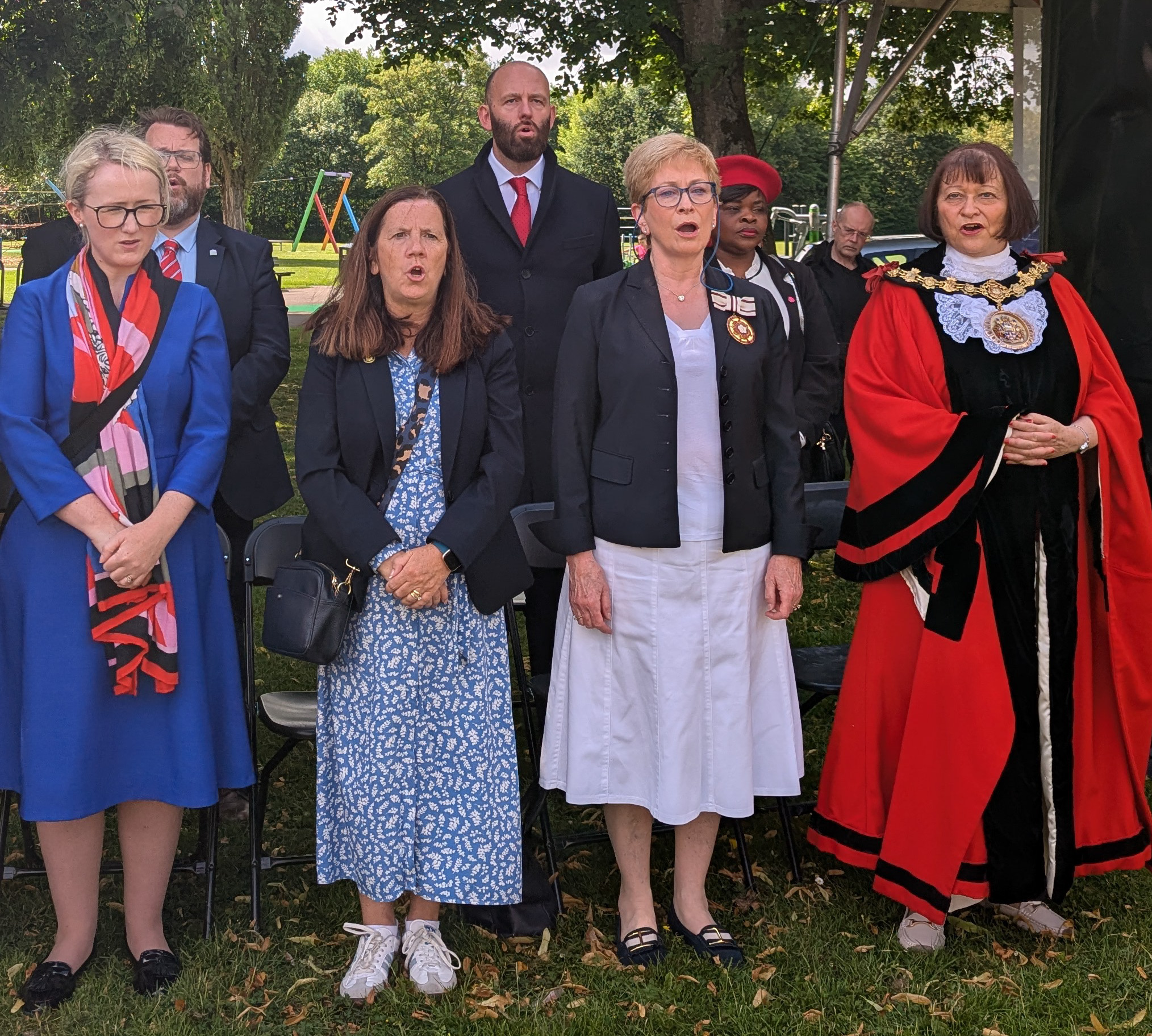 Salford Armed Forces Day Labour MPs & City Mayor