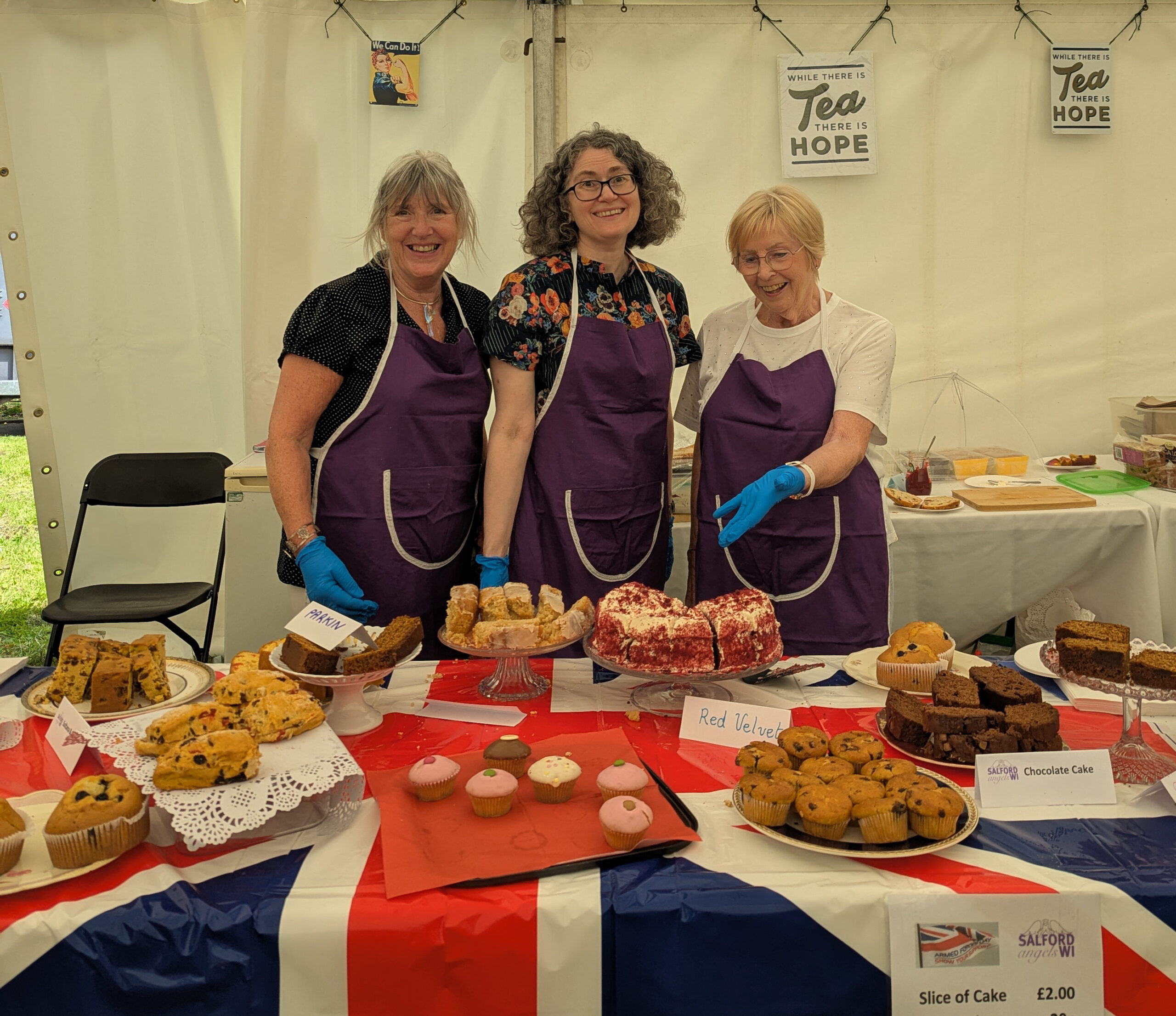 Bake Sale at Armed Forces Day